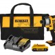 KIT DE ATORNILLADOR DE IMPACTO DE 1/4PULG INALAMBRICO 20V MAX DEWALT DCF7871D1-B3                