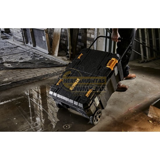 CAJA CON RUEDAS Y MANGO T-STAK PARA ALMACENAMIENTO DE HERRAMIENTAS DEWALT DWST17871-1