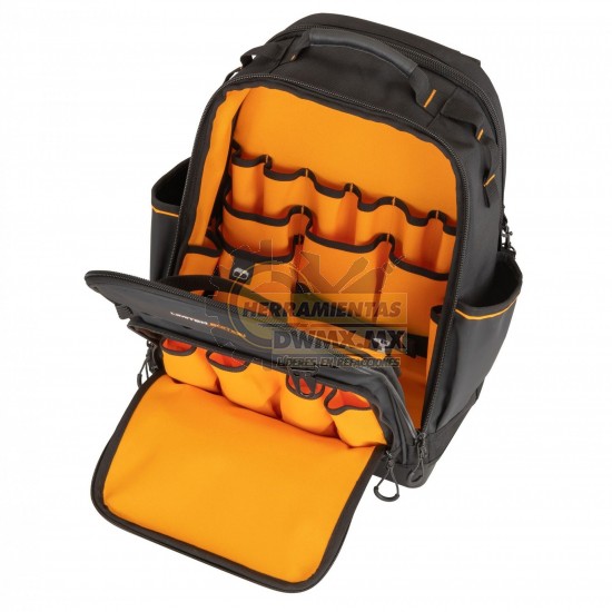 MOCHILA PARA HERRAMIENTA MCLAREN 43 COMPARTIMENTOS DEWALT DWST60122-1   