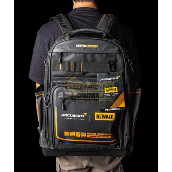 MOCHILA PARA HERRAMIENTA MCLAREN 43 COMPARTIMENTOS DEWALT DWST60122-1   