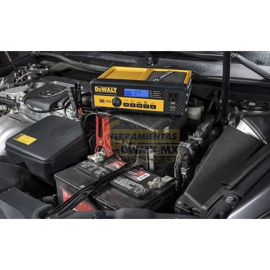 CARGADOR DE BATERIA PORTATIL PARA AUTOMOVIL DE 30 AMPERIOS DEWALT DXAEC801B