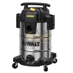 ASPIRADORA HUMEDA/SECA DE 30LIT, 120V/60 HZ, 4HP MAXIMO DEWALT DXV08S