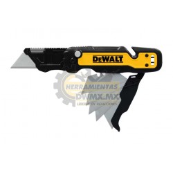 NAVAJA MULTIUSOS PLEGABLE Y ALMACENAMIENTO DE HOJAS DEWALT DWHT10992      