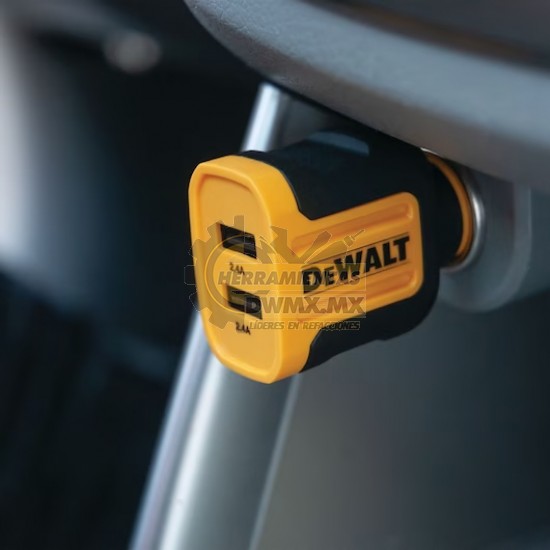 CARGADOR MOVIL USB DE 2 PUERTOS DEWALT DXMA1419009