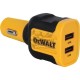 CARGADOR MOVIL USB DE 2 PUERTOS DEWALT DXMA1419009