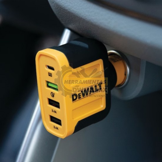 CARGADOR MOVIL USB PD DE 4 PUERTOS DEWALT DXMA1419009