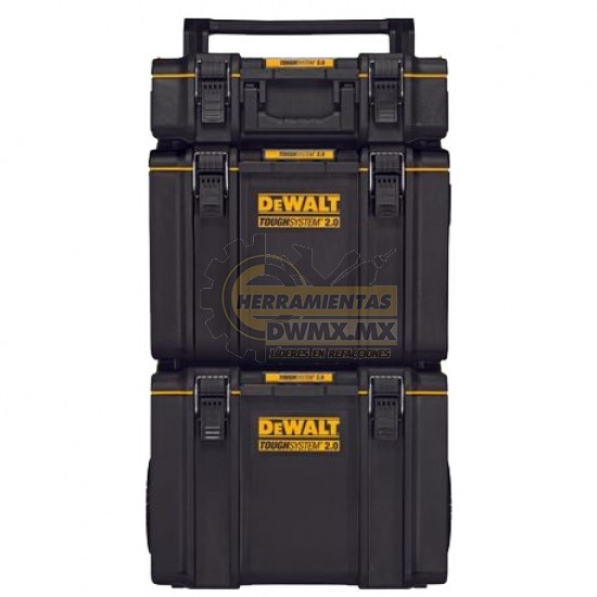 TORRE MOVIL DE CAJAS DEWALT TOUGHSYSTEM C/3 CAJAS PARA HERRAMIENTAS DWST60436